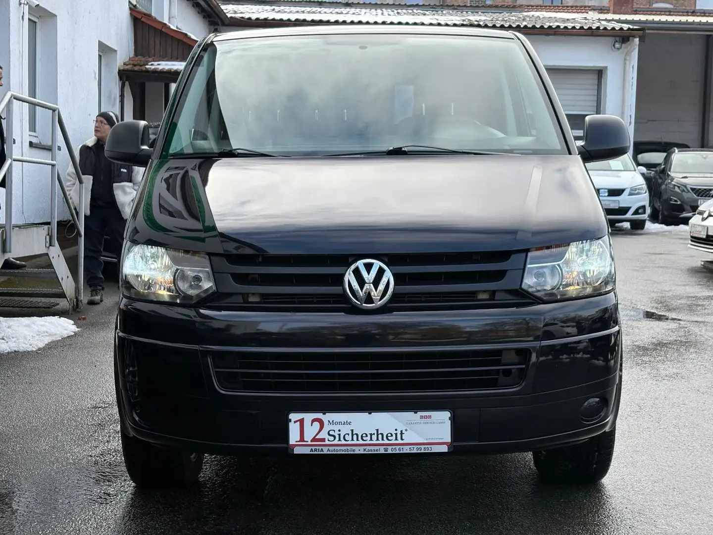 Volkswagen T5 Transporter Kasten-Kombi 9.SITZER AHK ALU Noir - 2