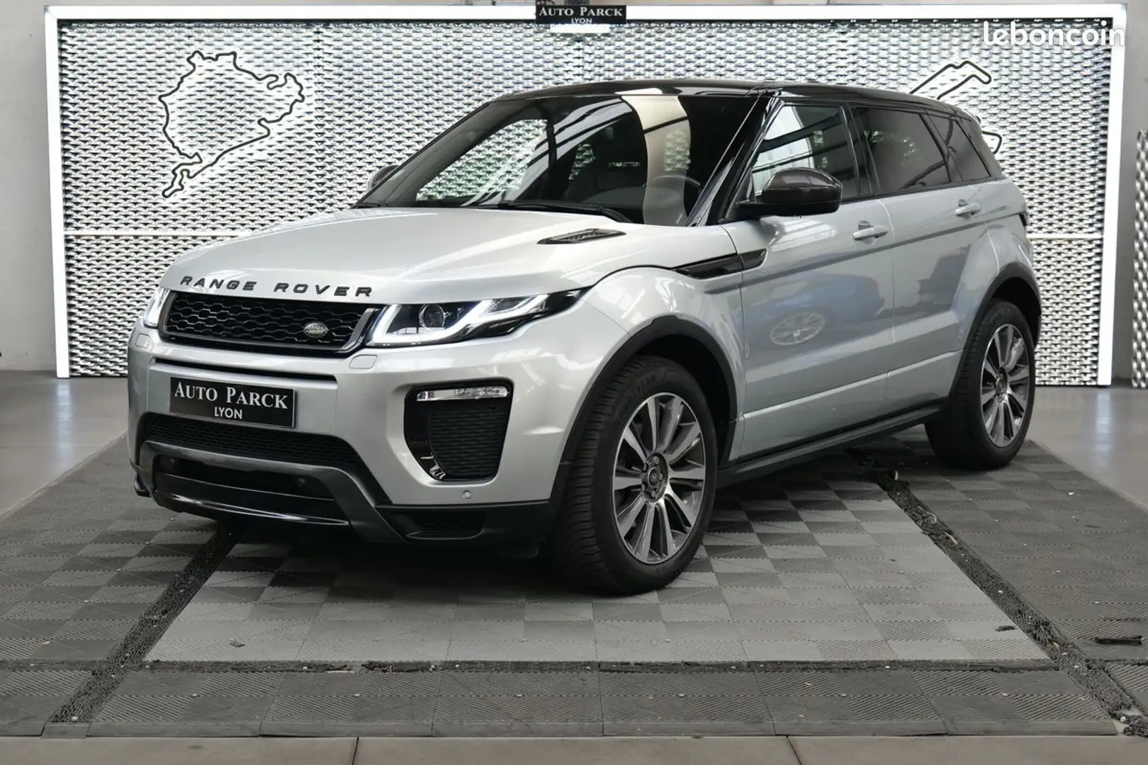 Land Rover Range Rover Evoque td4 150 bva9 4x4 hse dynamique gps couleur camera  Gris - 1