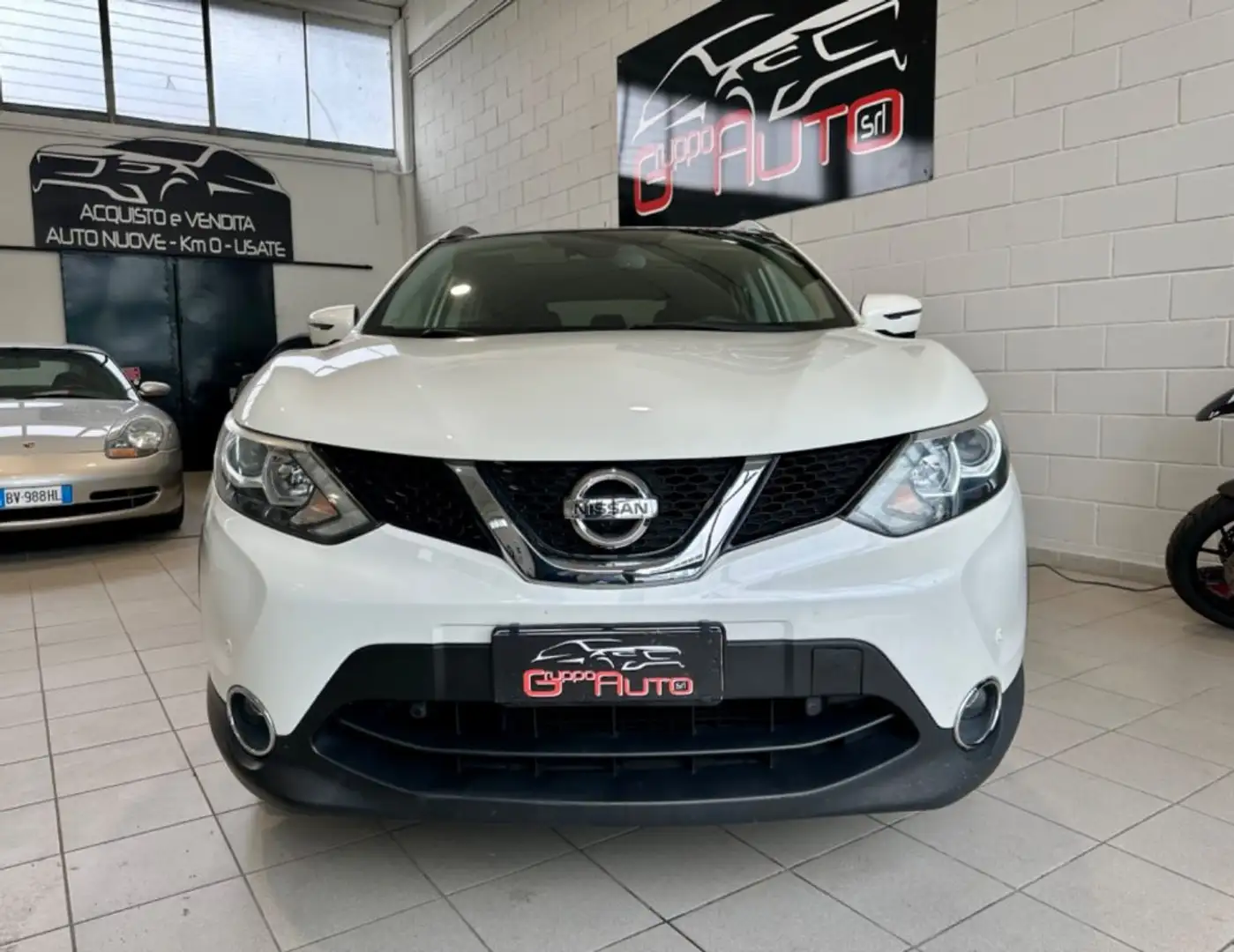 Nissan Qashqai 1.5 dCi N-Connecta *NEOPATENTATI*TETTO PANO*360* Weiß - 2