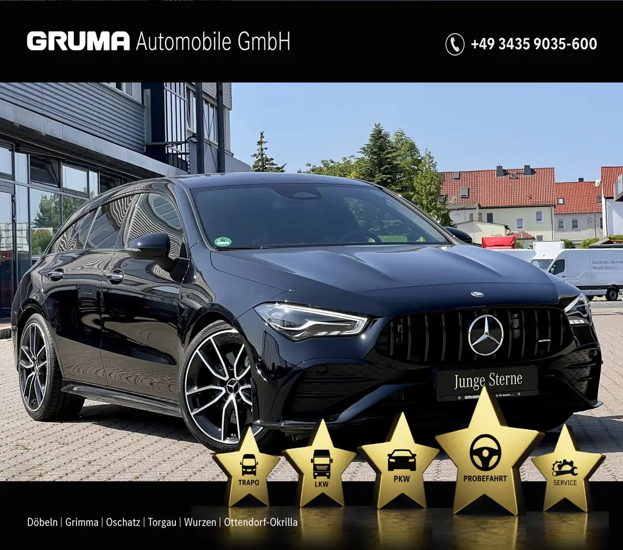 Mercedes-Benz CLA 35 AMG Mercedes-AMG CLA 35 4M SB +Premium+Night+KeyGo+ Negru - 1