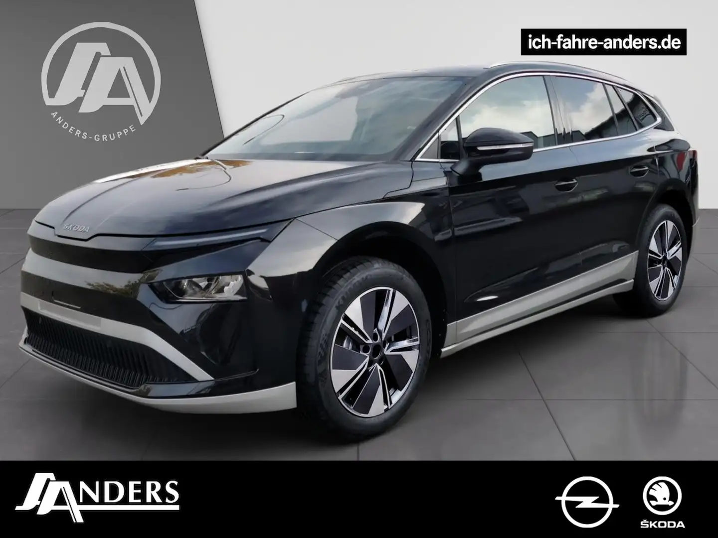 Skoda Enyaq 60 Loft AHK+Distronic+Kamera+KeyLess+LED Noir - 1