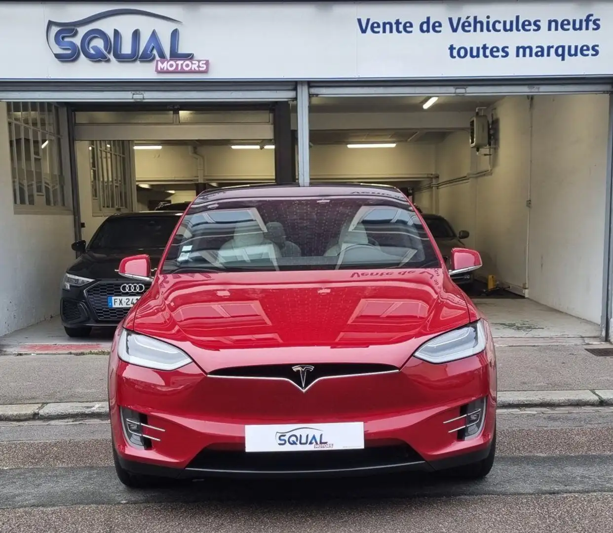 Tesla Model X Performance Ludicrous plus Raven Rouge - 2