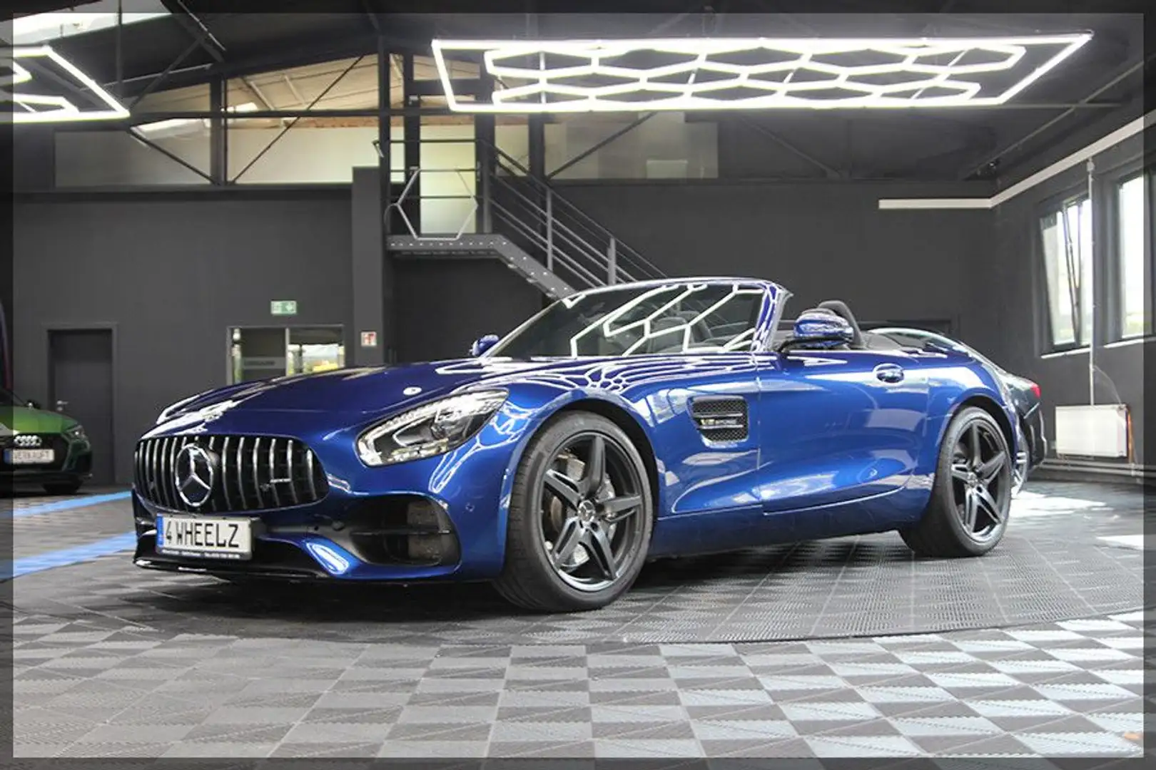 Mercedes-Benz AMG GT 4.0 V8 DCT Roadster NAVI / PDC Bleu - 2