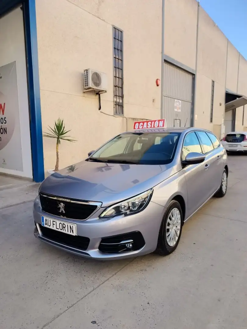 Peugeot 308 SW 1.6 BlueHDi Style S 120 Gris - 2