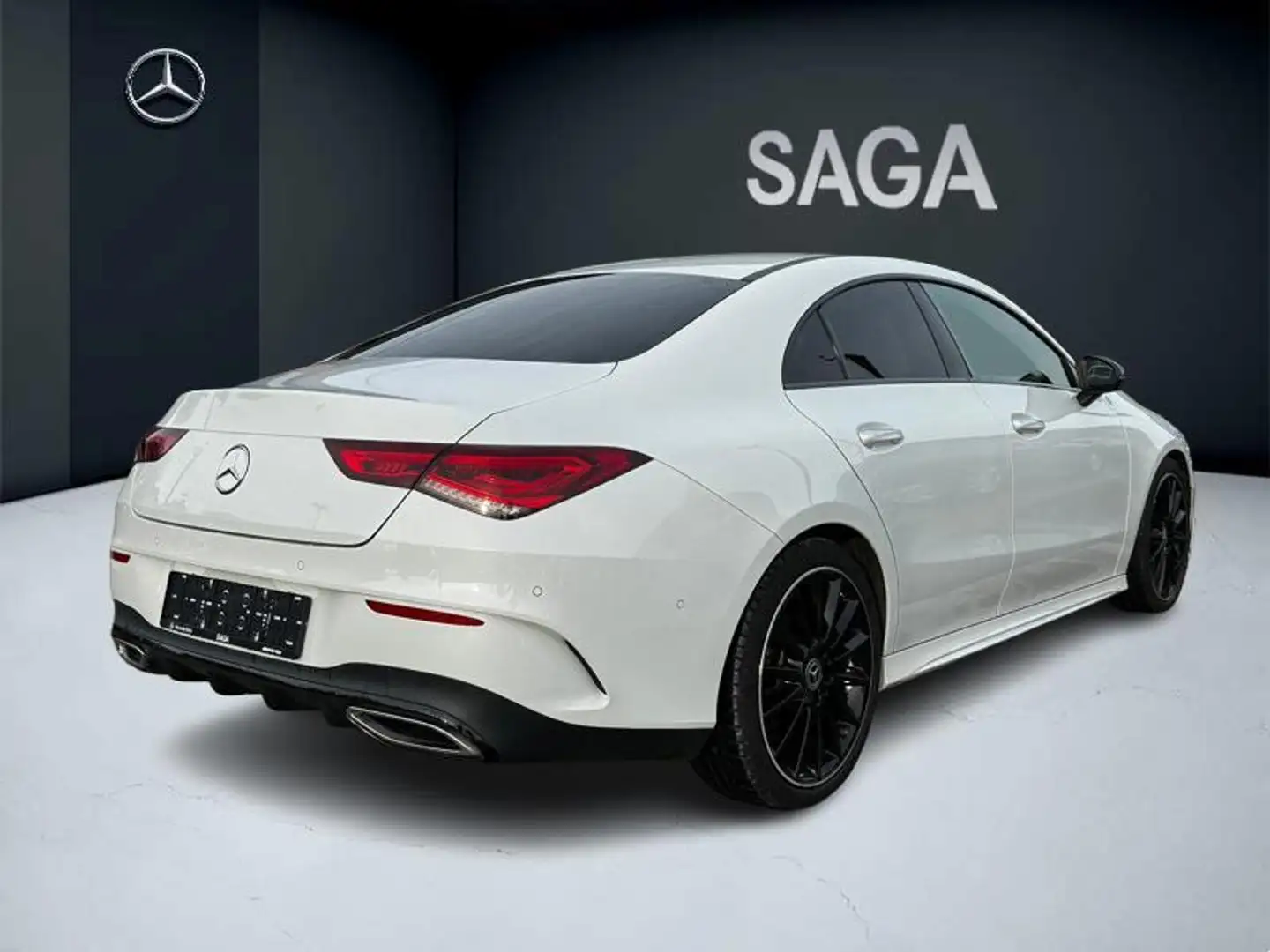 Mercedes-Benz CLA 200 d AMG Line Blanc - 2