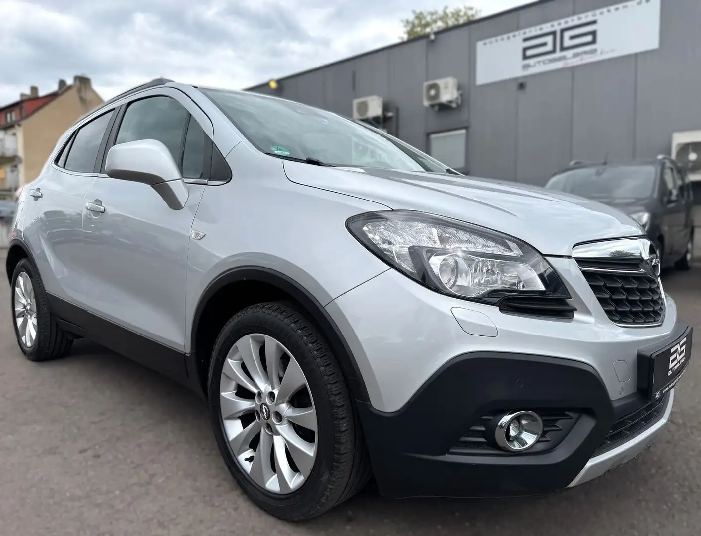 Opel Mokka 1.6 CDTI  *2.Hand/Navi/Teilleder/Xenon* Silber - 1