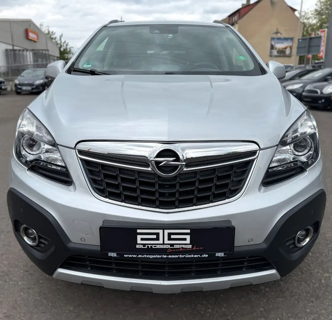 Opel Mokka 1.6 CDTI  *2.Hand/Navi/Teilleder/Xenon* Silber - 2