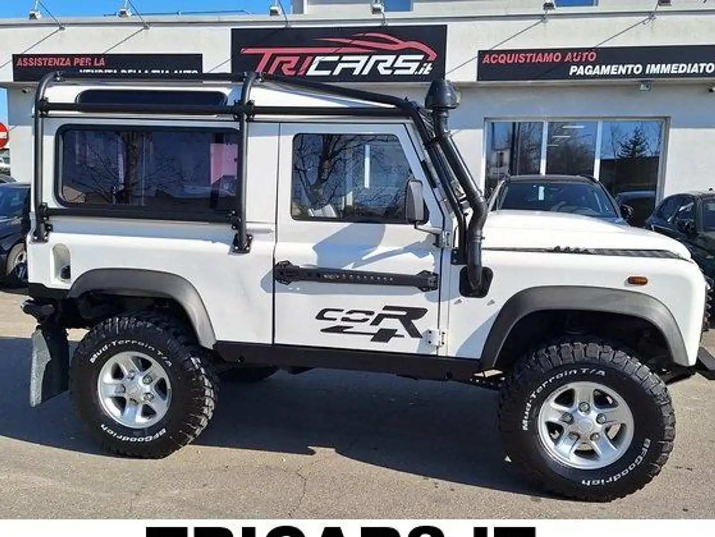 Land Rover Defender 90 2.4 td E PERMUTE OMOLOGAZIONI REALI! Blanc - 1