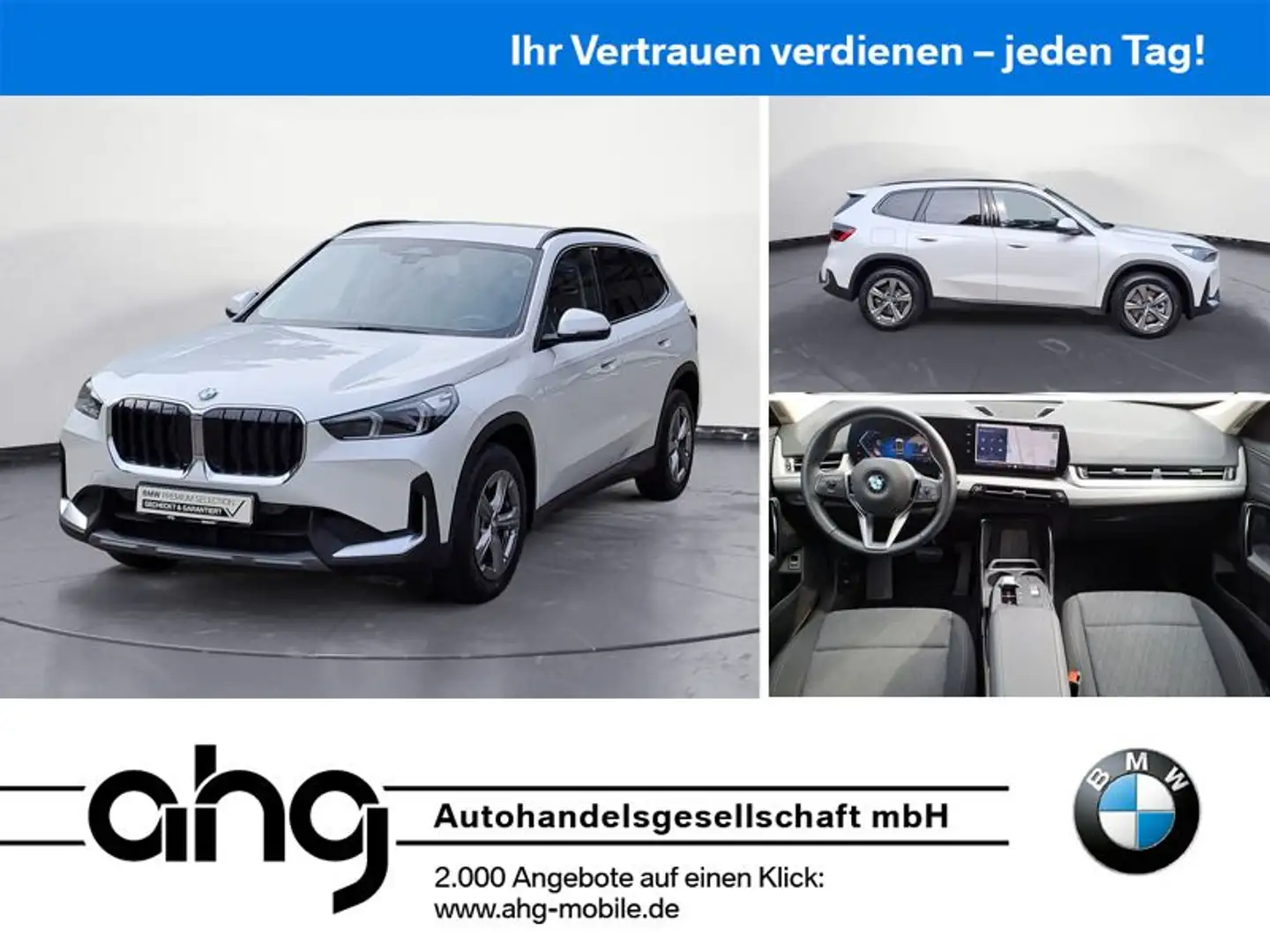 BMW X1 sDrive20i Steptronic AHK Komfortzugang Weiß - 1