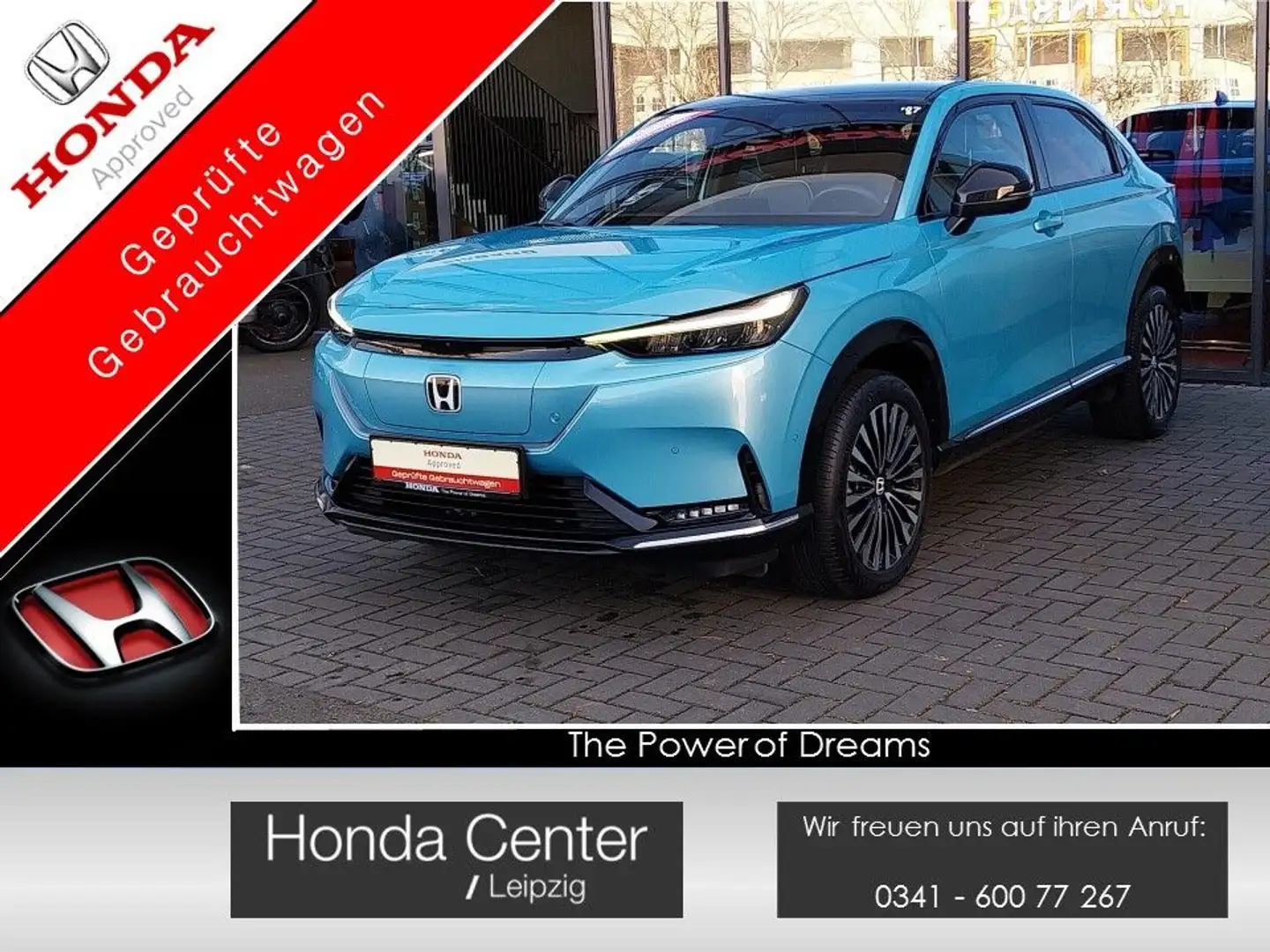 Honda e:Ny1 Bleu - 1