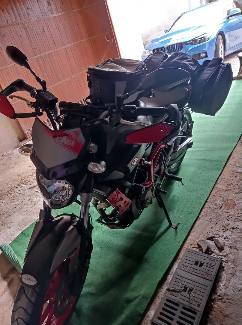 Yamaha MT-07 MT - 07 ABS MOTO CAGE DNMN Kırmızı - 2
