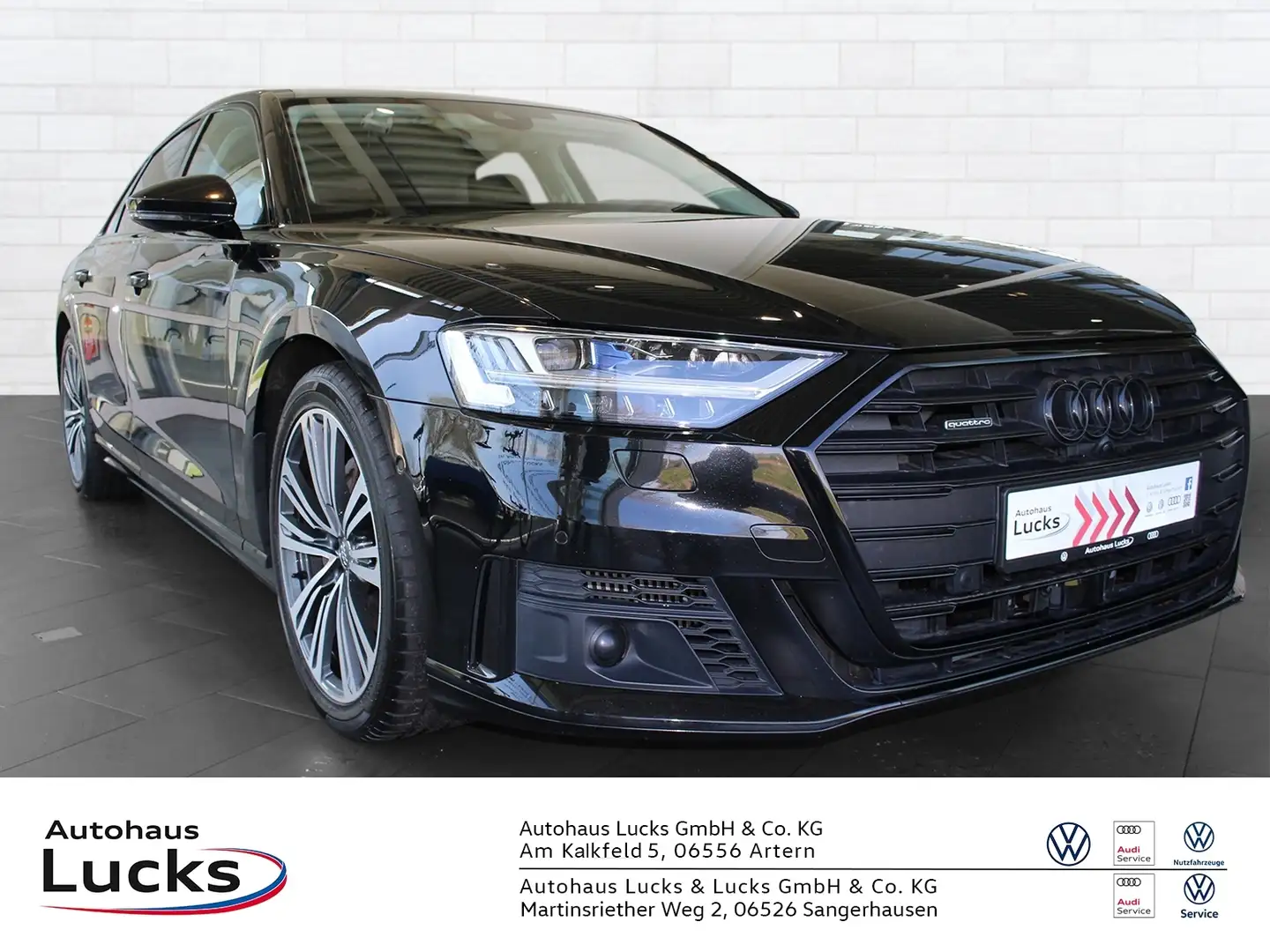 Audi A8 50 TDI quattro Laser OLED Sthz B&O Schwarz - 1