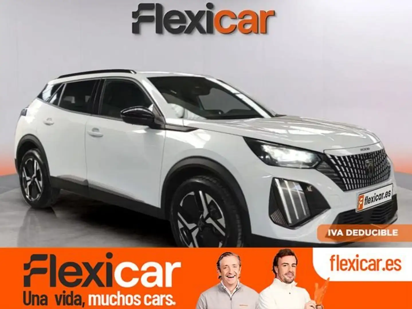 Peugeot 2008 1.2 PureTech S&S Allure EAT8 130 Weiß - 1