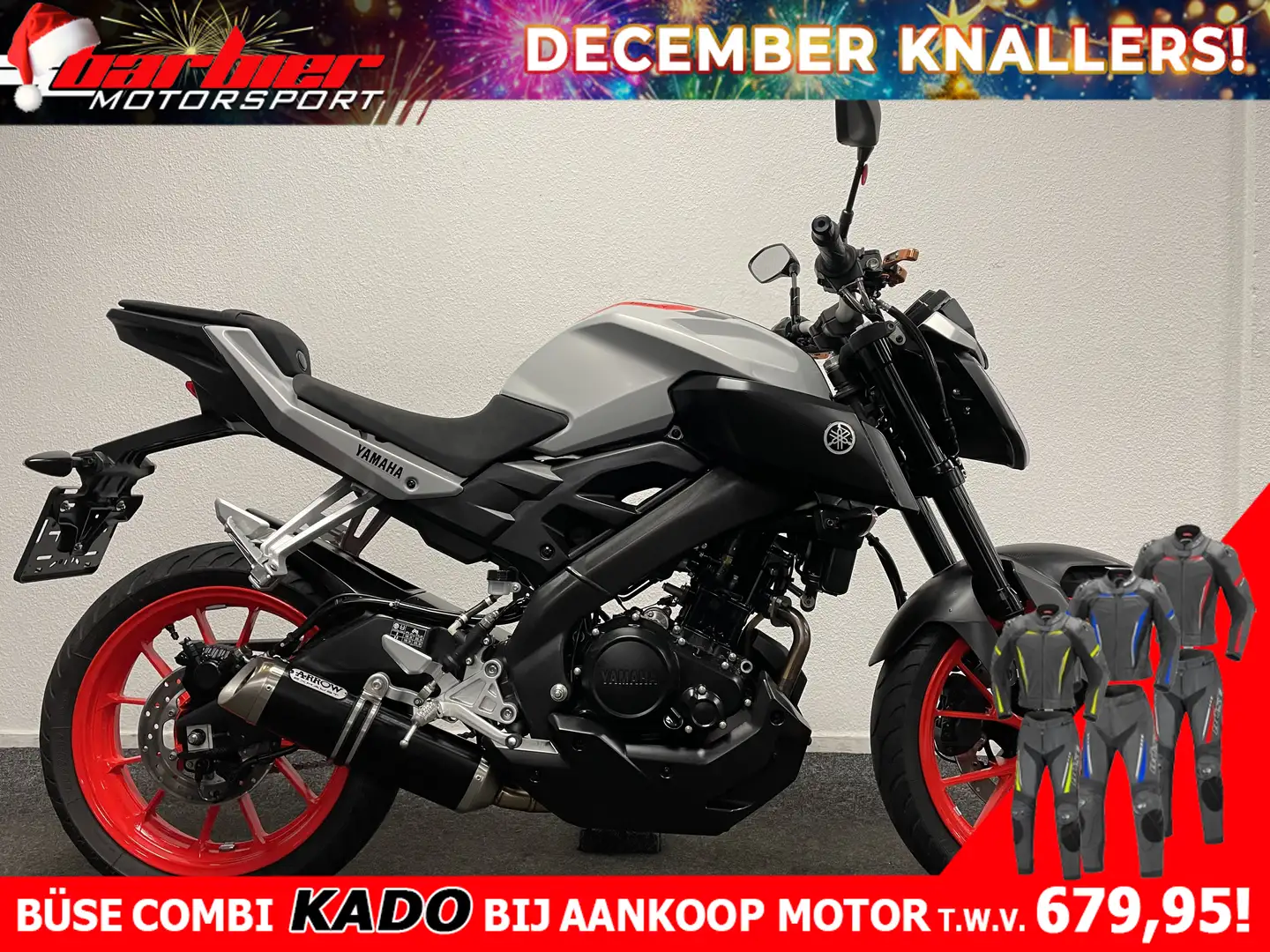 Yamaha MT-125 ABS Grijs - 1