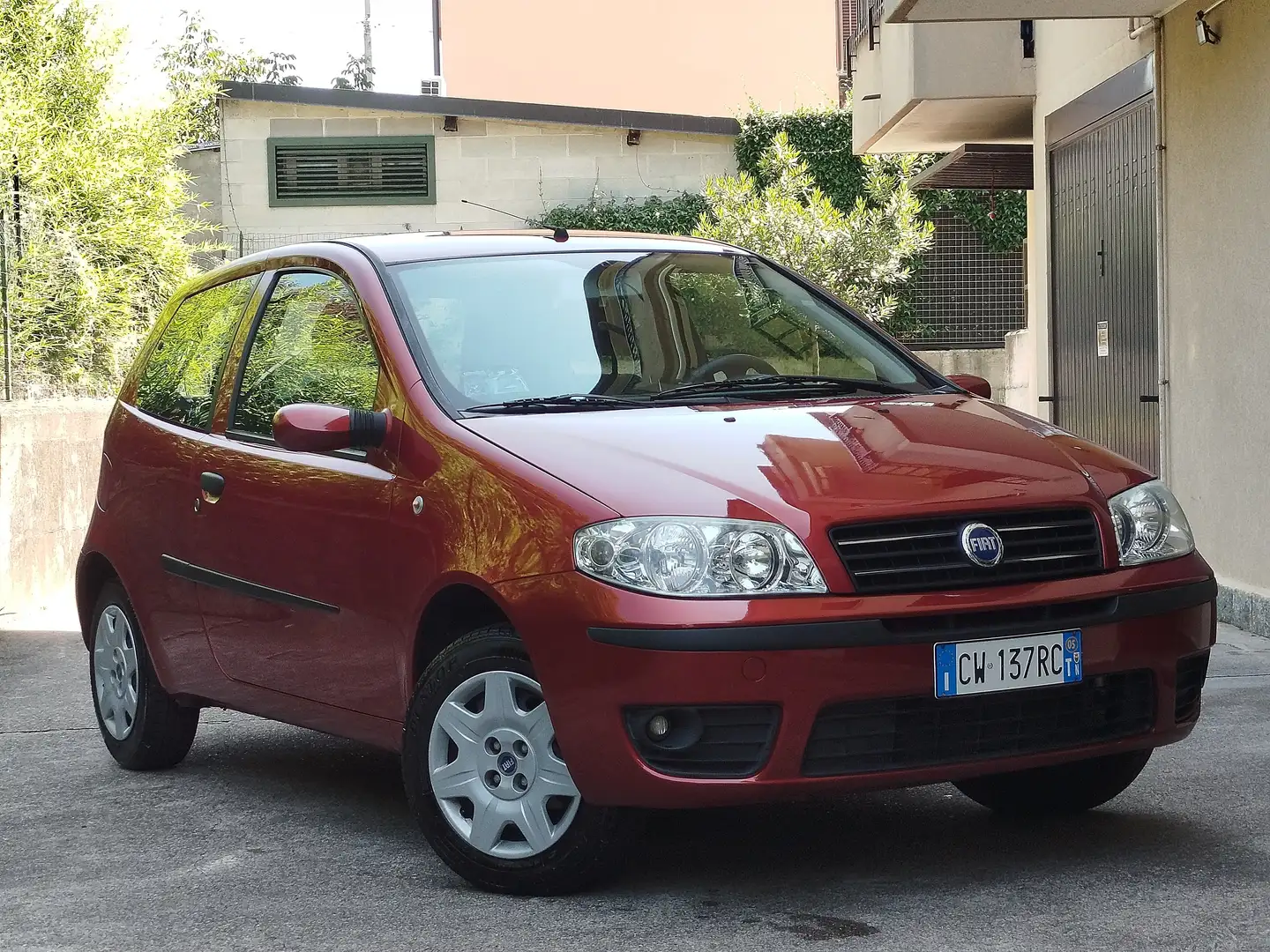 Fiat Punto 1.2 BENZINA 60cv / 46.000km / Uniproprietario Rouge - 1