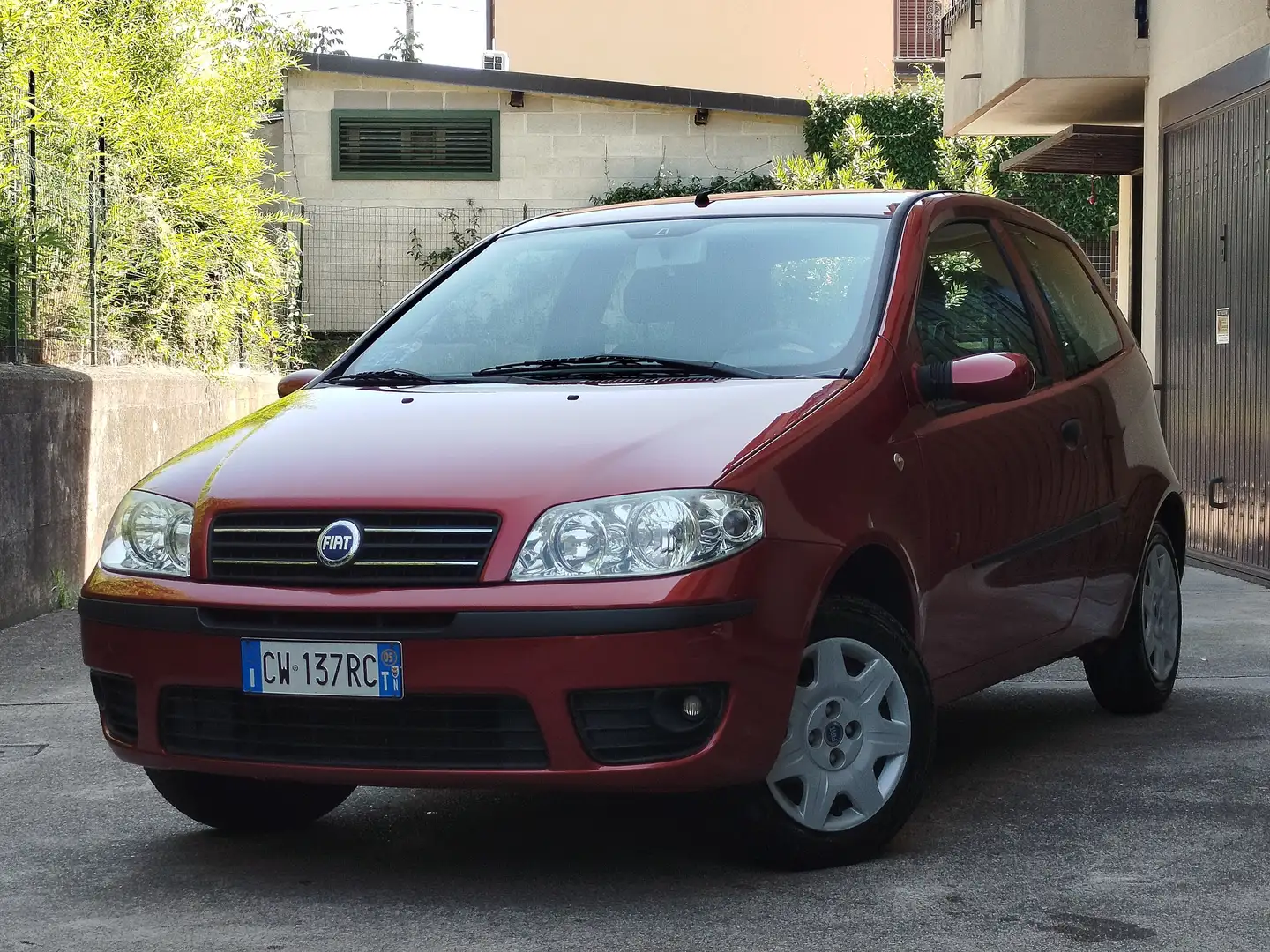 Fiat Punto 1.2 BENZINA 60cv / 46.000km / Uniproprietario Rouge - 2