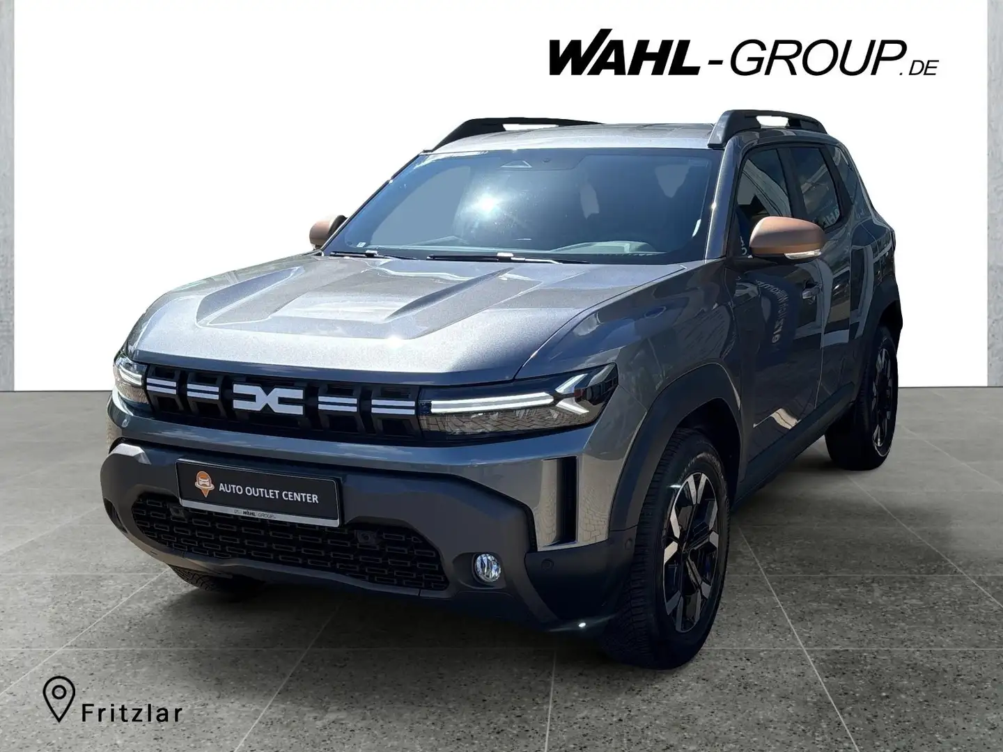 Dacia Duster III TCe 130 Extreme 4x4 DAB RFK PDC Grijs - 1