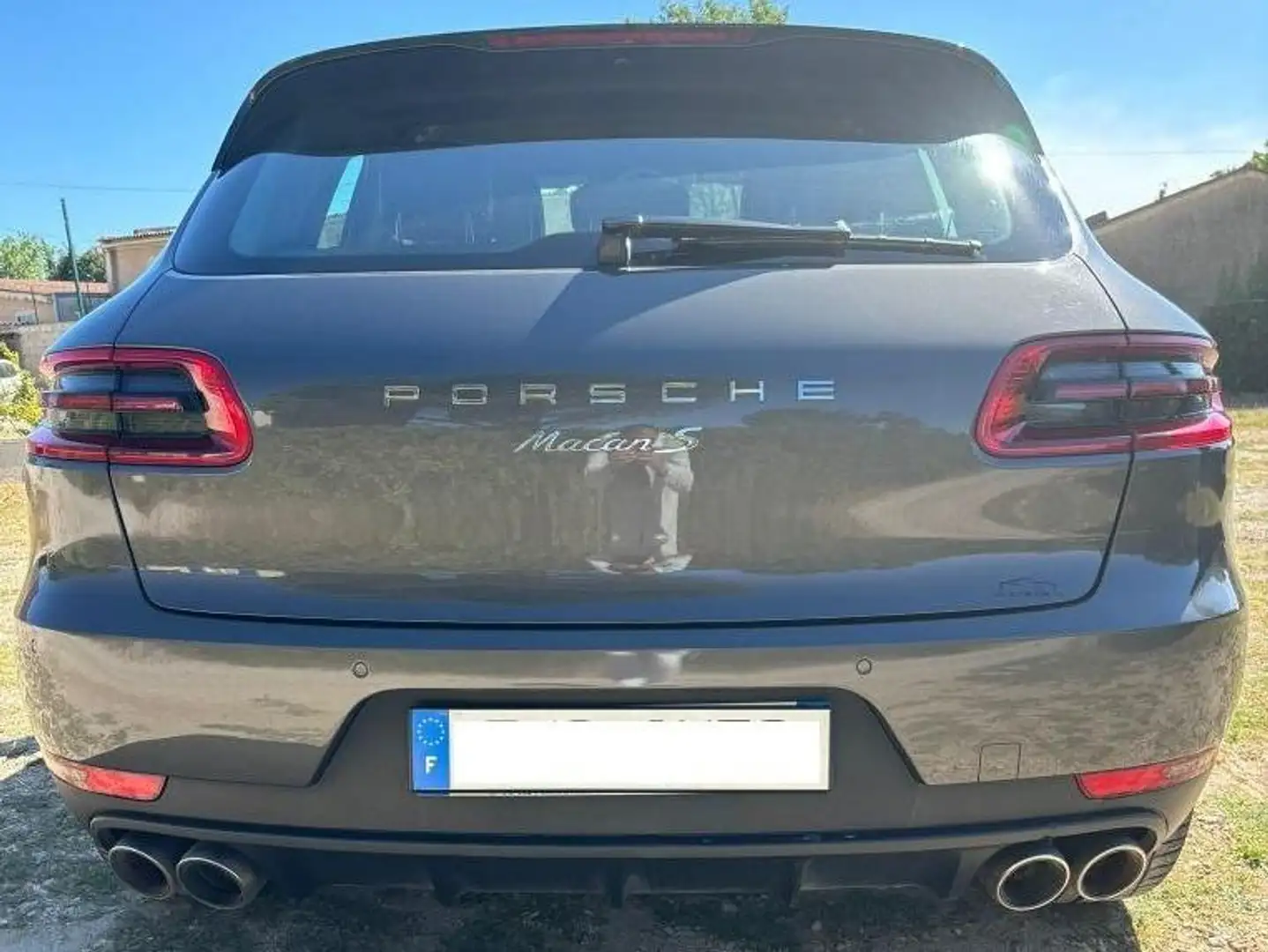 Porsche Macan Macan S 3.0 TDI V6 24V AWD PDK 250 cv Gris - 2
