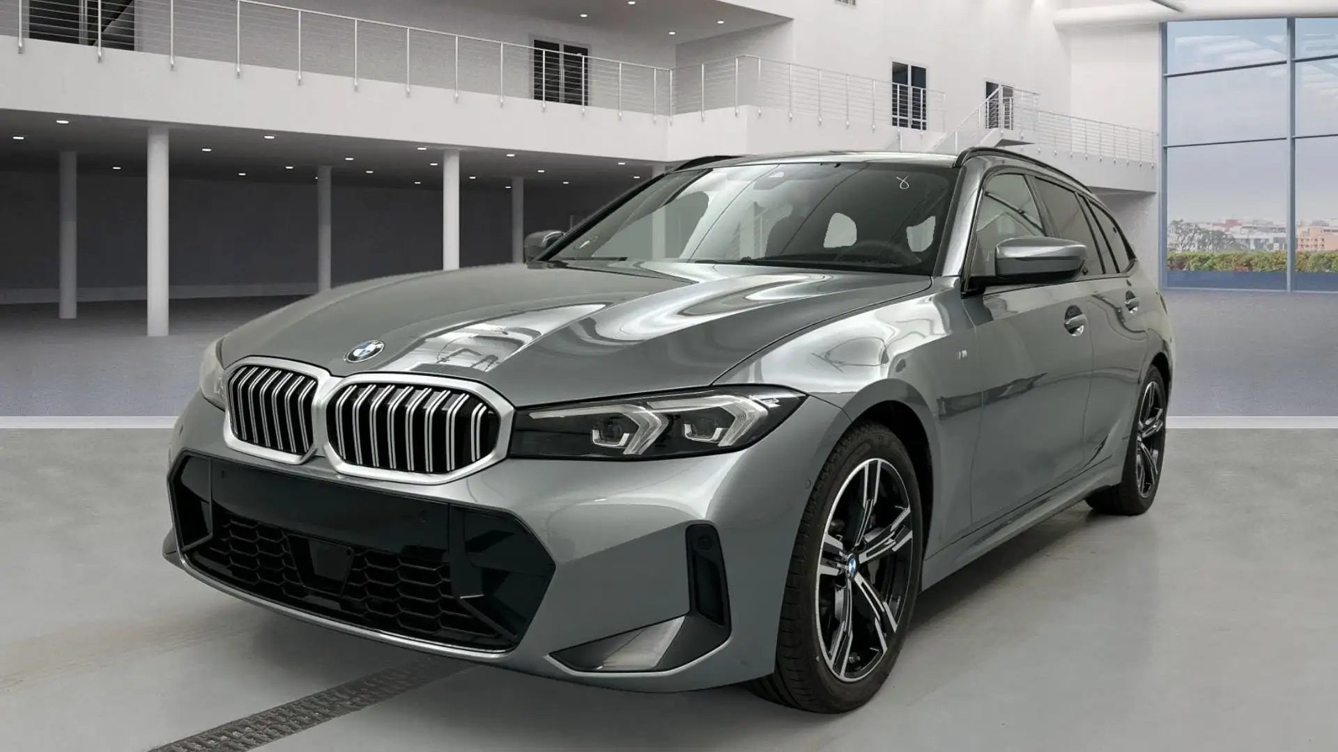 BMW 330 330 i xDrive Touring M Sport AHK Widescreen HiFi Grau - 1