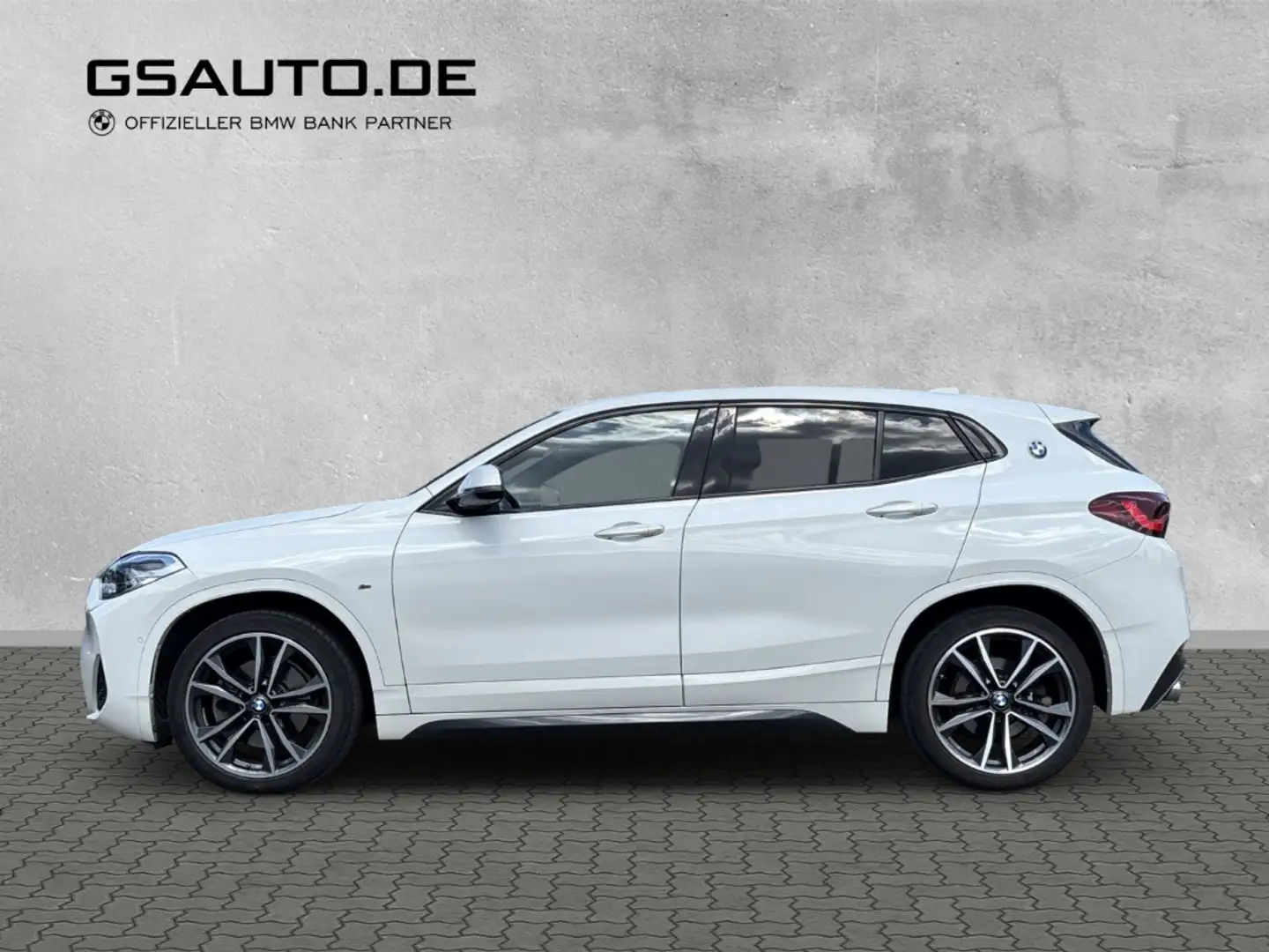 BMW X2 20i xDrive SpAut. M-SPORT Navi LED Kamera 19'' Blanc - 2