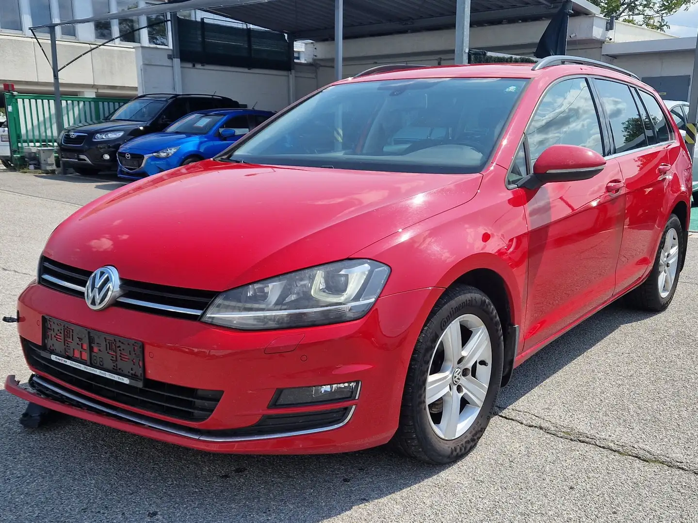 Volkswagen Golf Variant Highline 1.6 4MOTION Rosso - 1