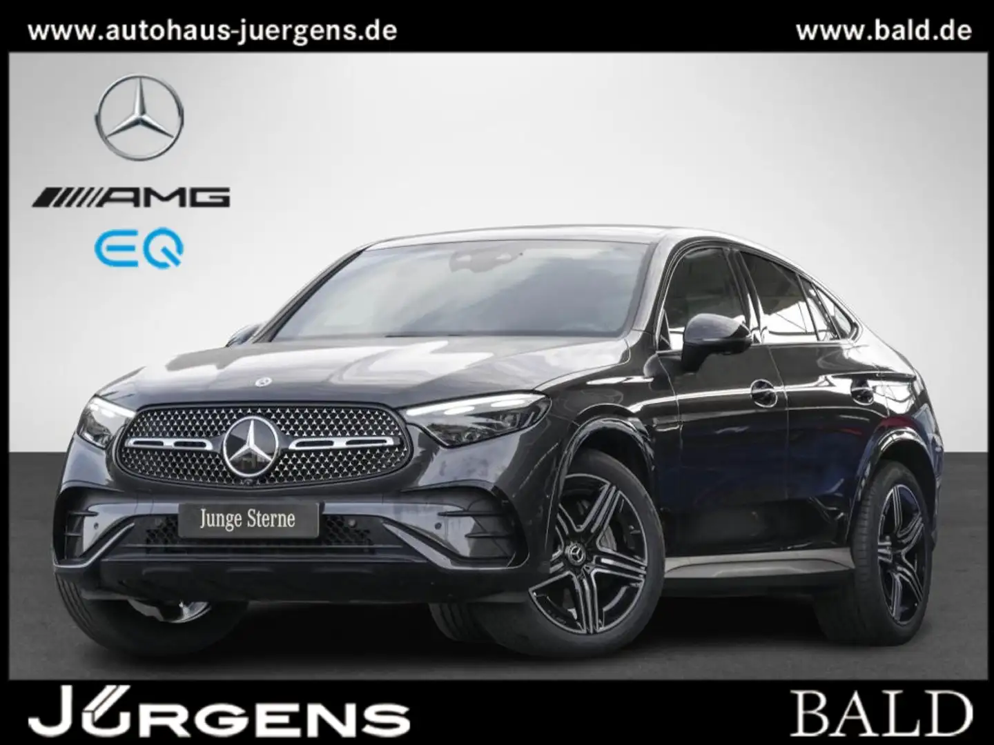 Mercedes-Benz GLC 300 4M Coupé AMG-Sport/Pano/AHK/Distr/360 Gris - 1