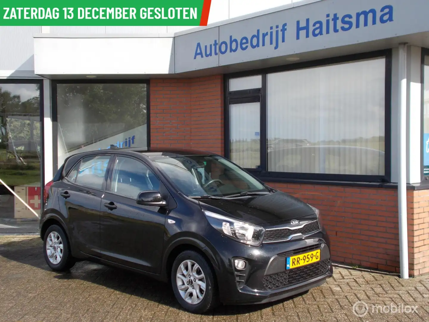 Kia Picanto 1.0 CVVT ComfortPlusLine Navigator Zwart - 1