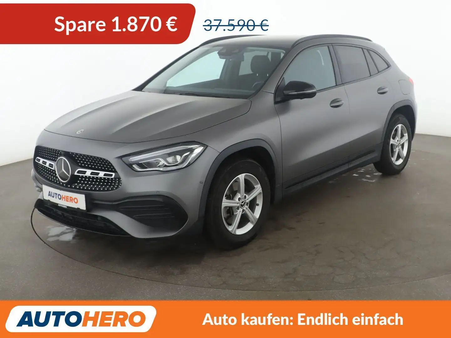 Mercedes-Benz GLA 250 GLA 250e AMG Line Aut.*NAV*LED*ACC*PDC*SHZ Grau - 1