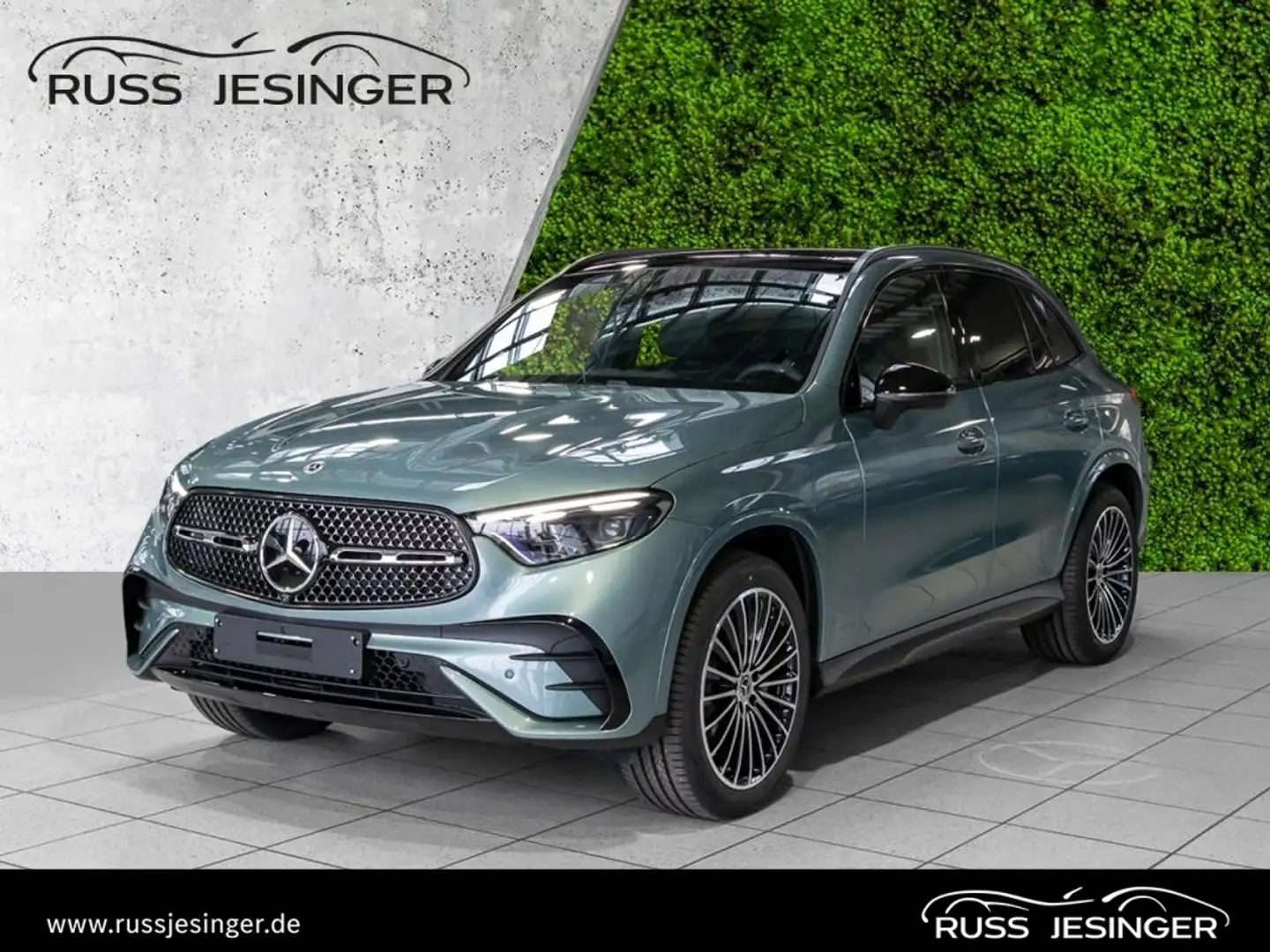 Mercedes-Benz GLC 300 d 4M AMG Line *AHK*KeyGo*Pano*Burm*Memo* Plateado - 1