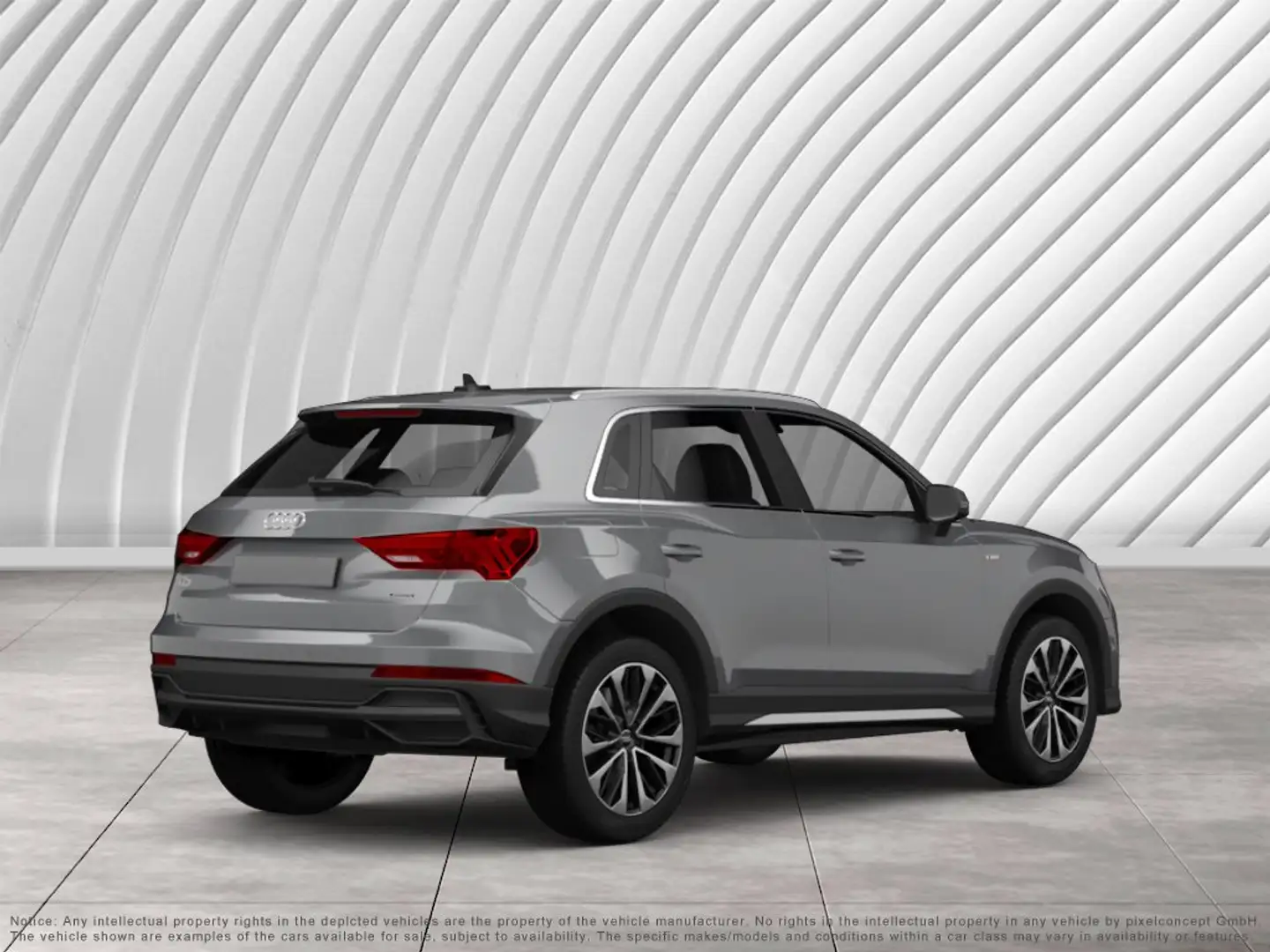 Audi Q3 45 TFSIe Grau - 2