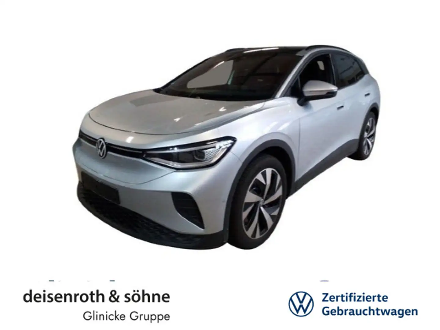 Volkswagen ID.4 Pro W-Pumpe/Pano/Matrix/TopSport/HuD/h&k/20 Silber - 1