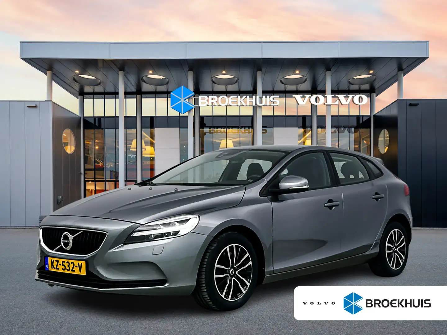 Volvo V40 T3 A/T Nordic+ | 16" | LED koplampen | Navigatie | Grijs - 1