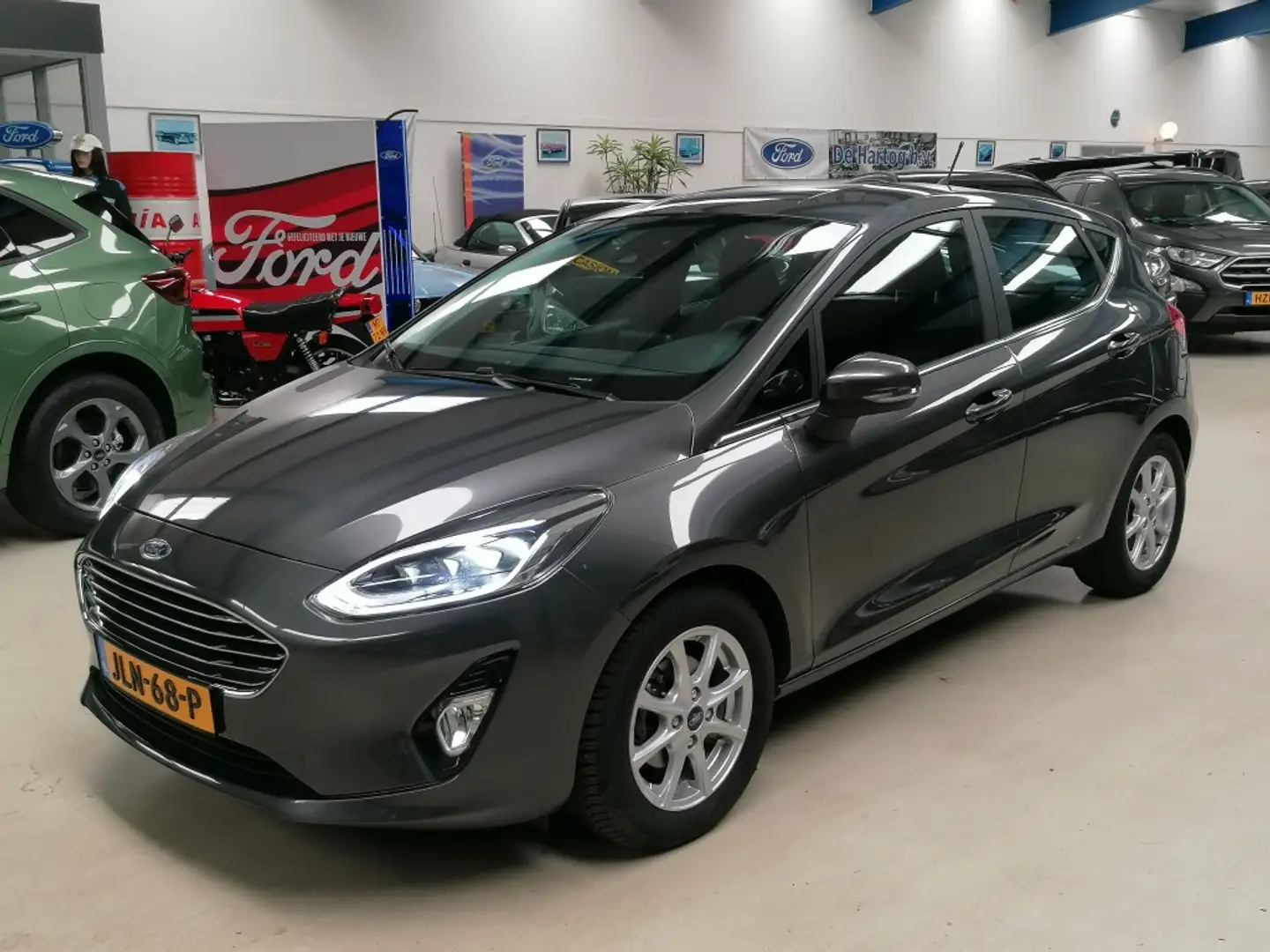 Ford Fiesta 125pk.Hybrid. Titanium. Grijs - 1