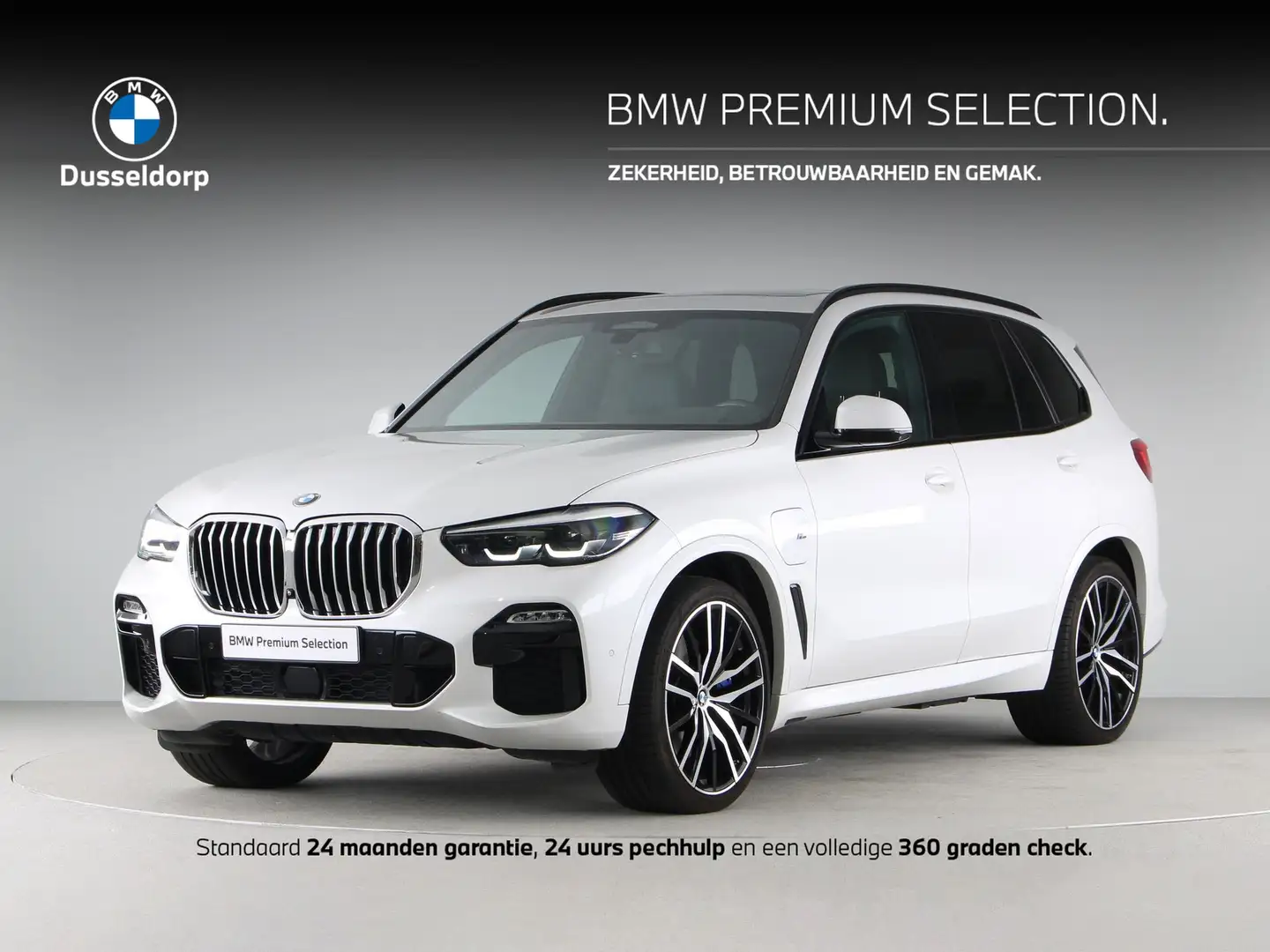 BMW X5 xDrive45e High Executive Blanc - 1