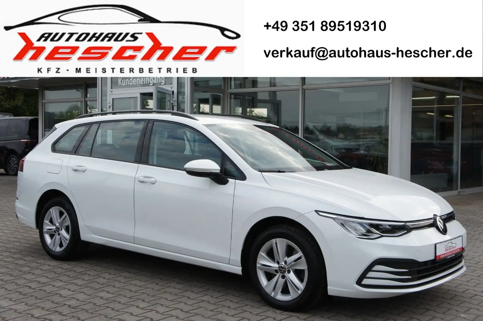 Volkswagen Golf VIII Variant 2.0 TDI DSG Life *LED*NAVI* Blanc - 1