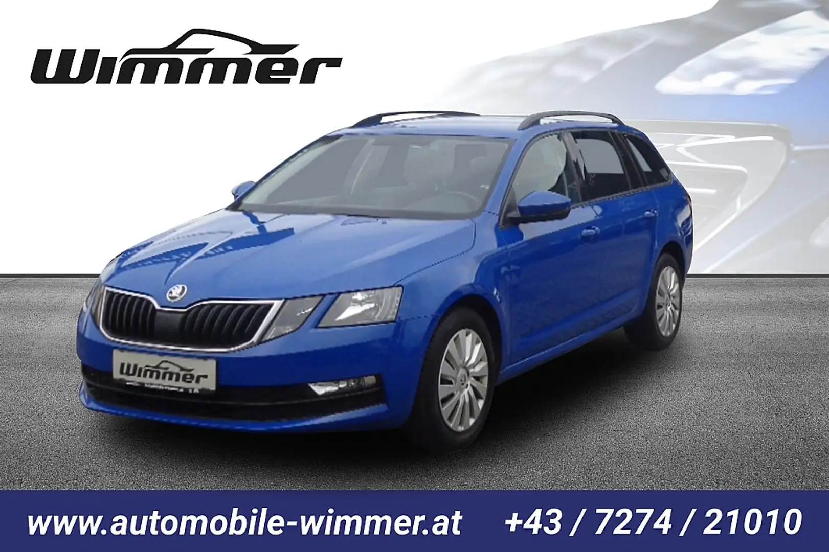 Skoda Octavia Combi 1,6 TDI Ambition Blau - 1