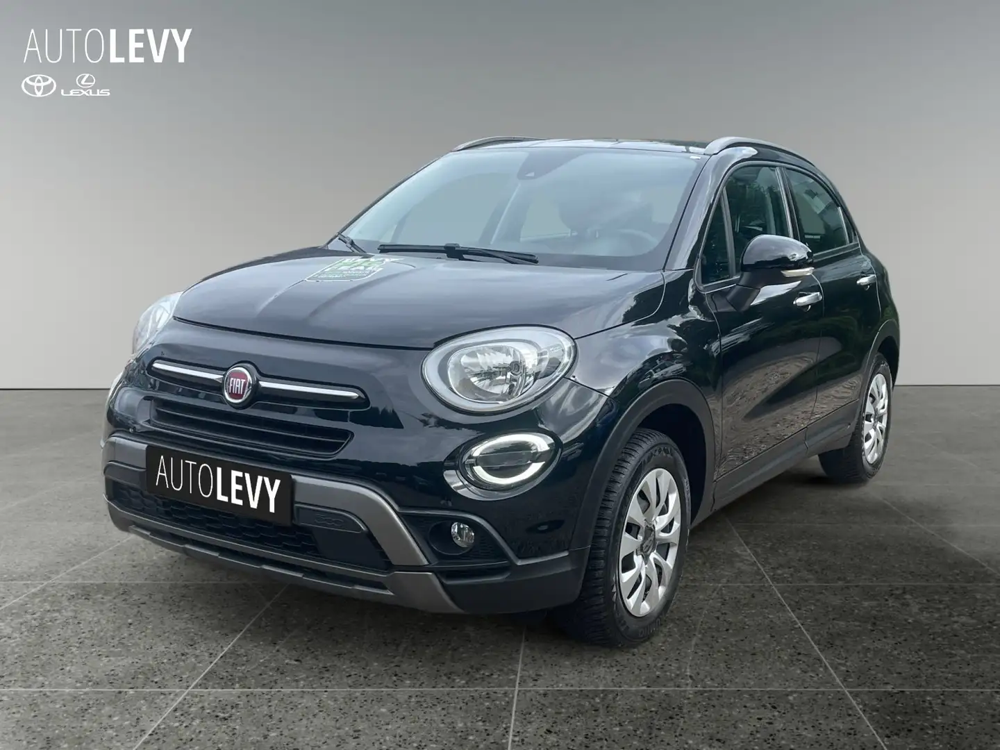 Fiat 500X 1.3 GSE Cross 2xKlima AUT Facelift KlimaA Zwart - 2