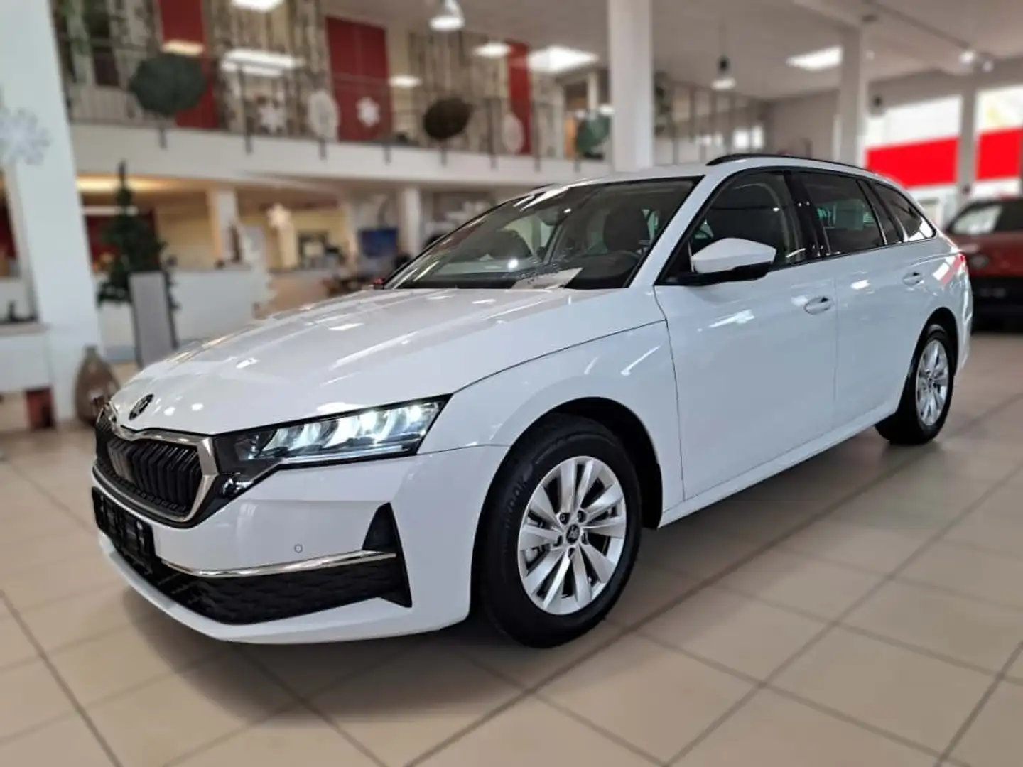 Skoda Octavia Combi 1.5 TSI Selection wenig KM* Top Weiß - 1