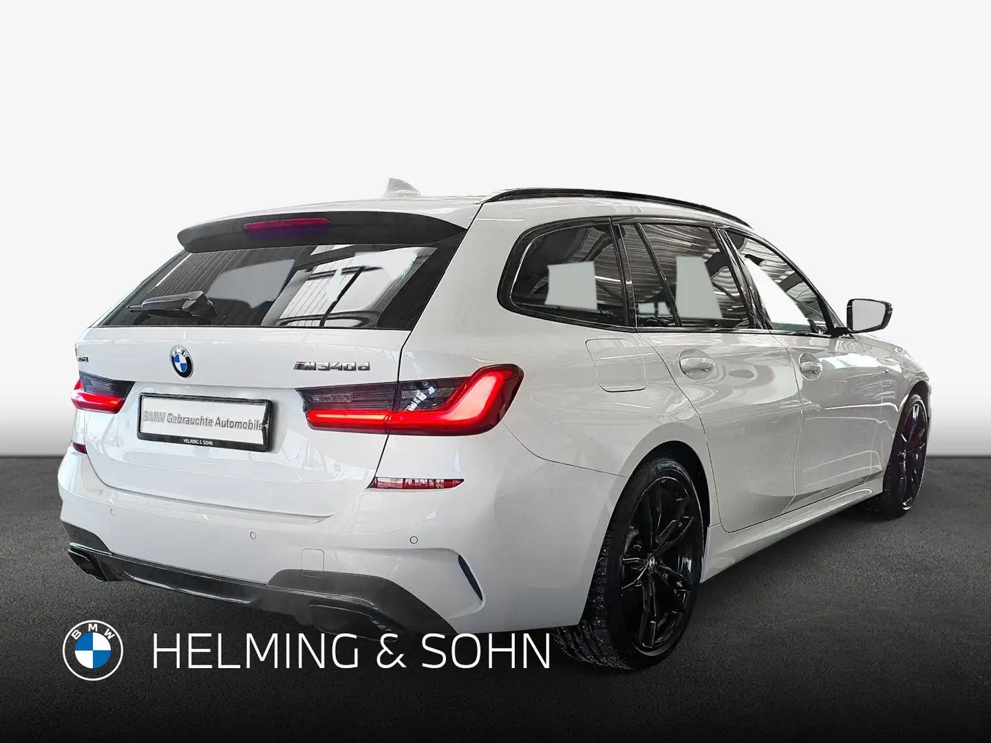 BMW 340 M340d xDrive Touring Head-Up HK HiFi AHK uvm. Weiß - 2