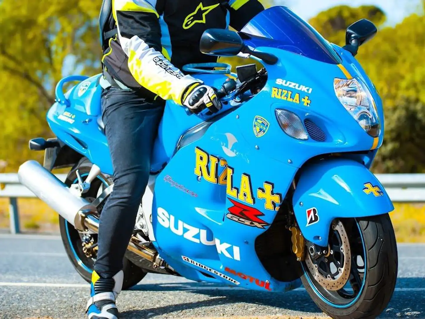Suzuki Hayabusa gsxr 1300 Синій - 2
