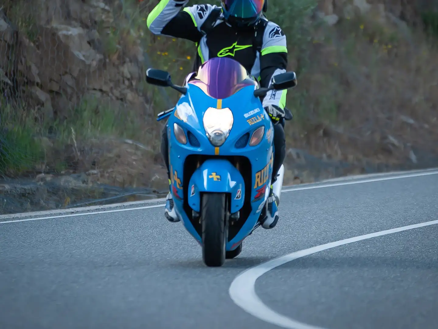 Suzuki Hayabusa gsxr 1300 Синій - 1