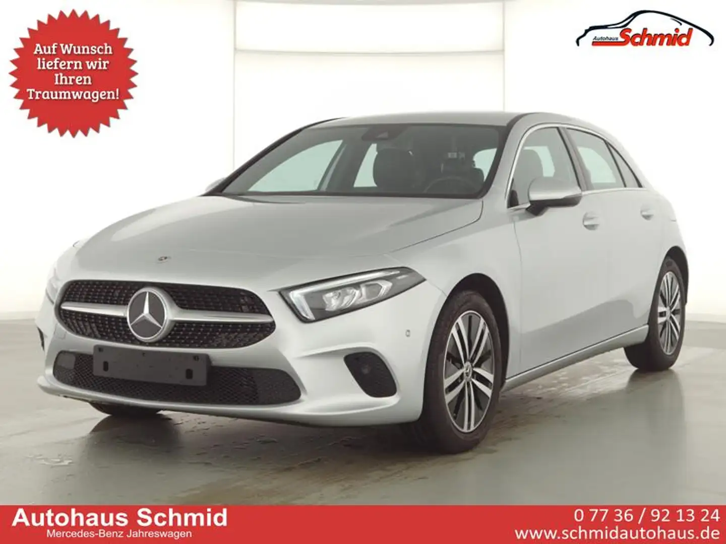 Mercedes-Benz A 200 , 7G-DCT, Progressive, LED, Navigation, Busines... Argent - 1