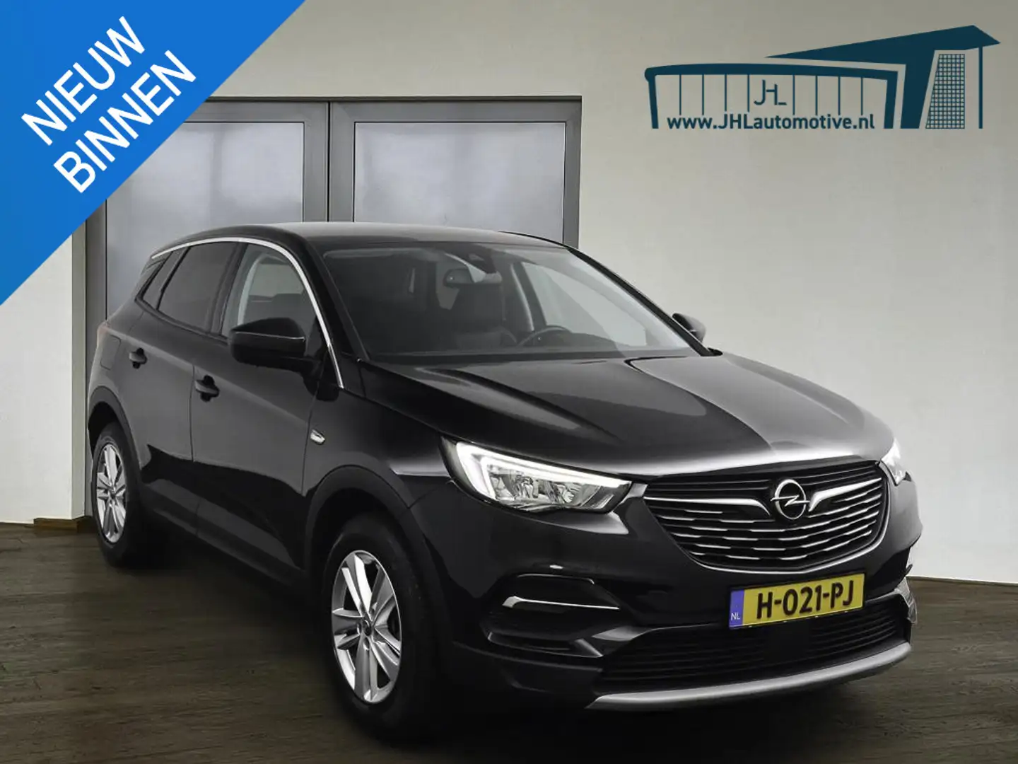 Opel Grandland X 1.2 Turbo*CARPLAY*AUTOMAAT*HAAK*CRUISE*KEYLESS-GO* Nero - 1