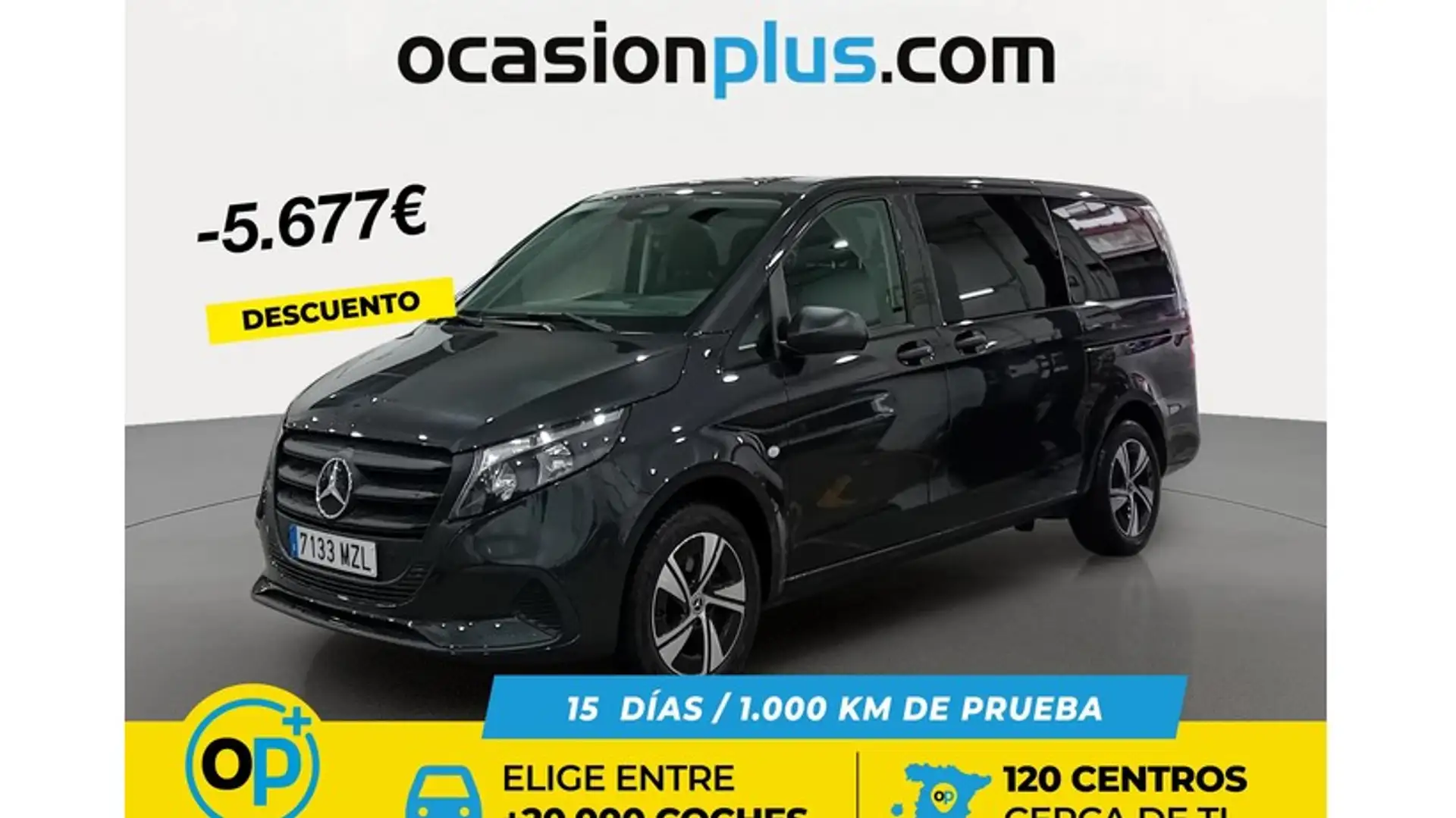 Mercedes-Benz Vito Tourer 114 CDI Pro Larga 9G-Tronic Gris - 1