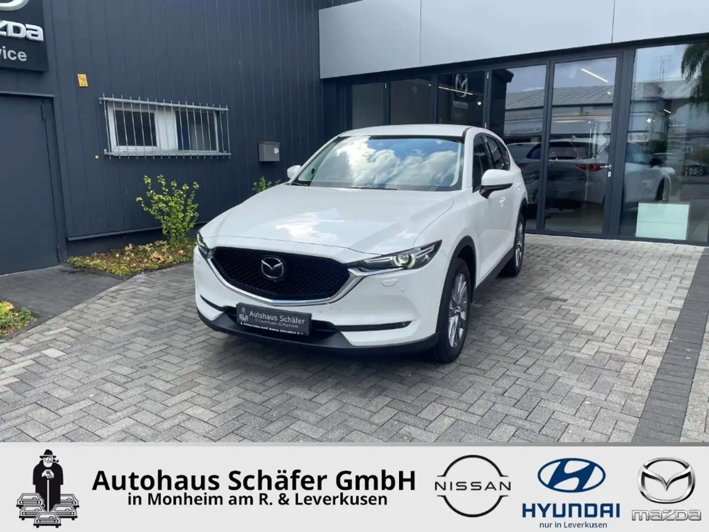 Mazda CX-5 Sports-Line HUD AHK-abnehmbar Navi 360 Kamera Soun Wit - 1