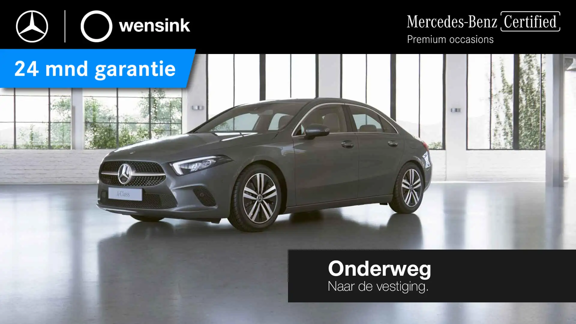 Mercedes-Benz A 180 Business Solution Luxury | Trekhaak | Stoelverwarm Grijs - 1