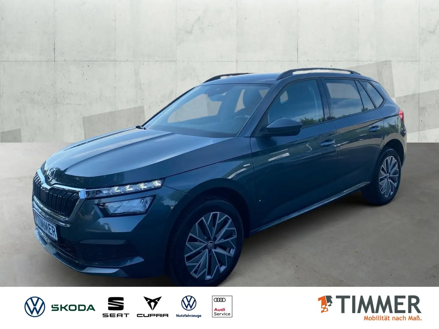 Skoda Kamiq 1.0 TSI DSG CLEVER *LED *RKAM *TEMPO *SHZ *ALU *D Grigio - 1