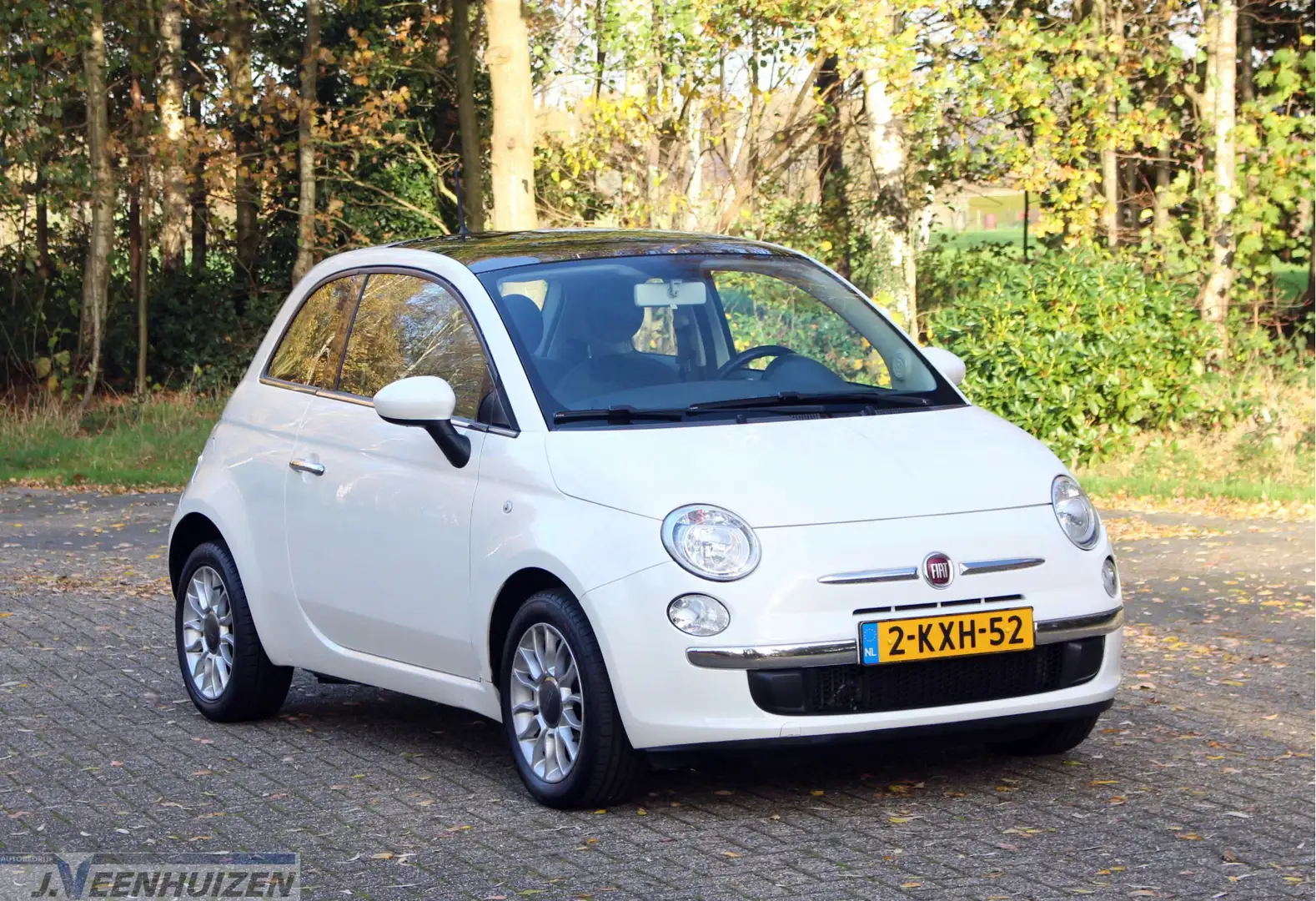 Fiat 500 0.9 TwinAir Lounge | 2013 | Pano | Airco | Blanc - 1