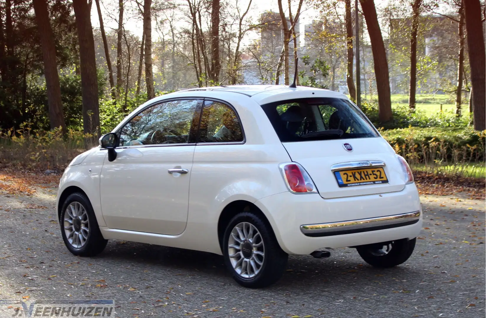 Fiat 500 0.9 TwinAir Lounge | 2013 | Pano | Airco | Blanc - 2