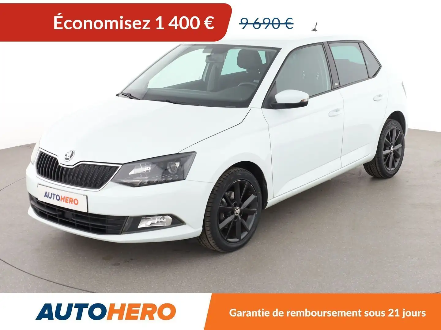 Skoda Fabia 1.2 TSI Green Tec Edition Blanc - 1